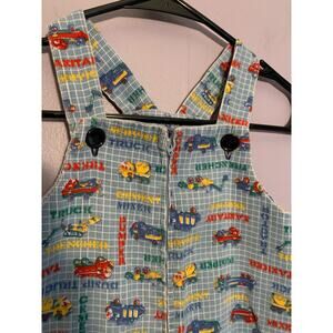 Vintage Toddler Overalls / 70s 80s / Corduroy / handmade / Construction